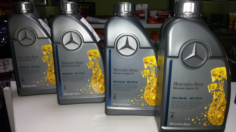 Оригинальное моторное масло MERCEDES